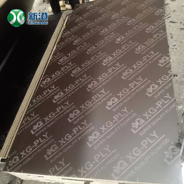 Marine Board Black Film Used 25 Times Water-proof 1220x2440 Poplar Core