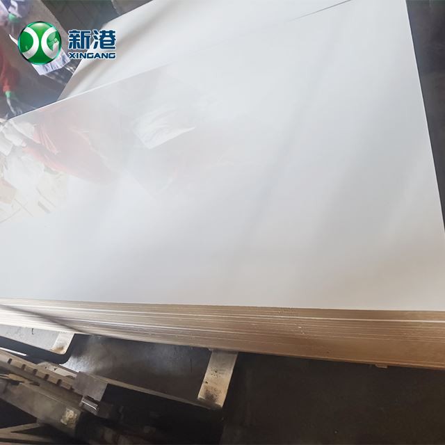 White Melamine MDF Two Side Melamine Laminated Mdf Board 3mm 6mm 9mm 12mm 16mm 18mm