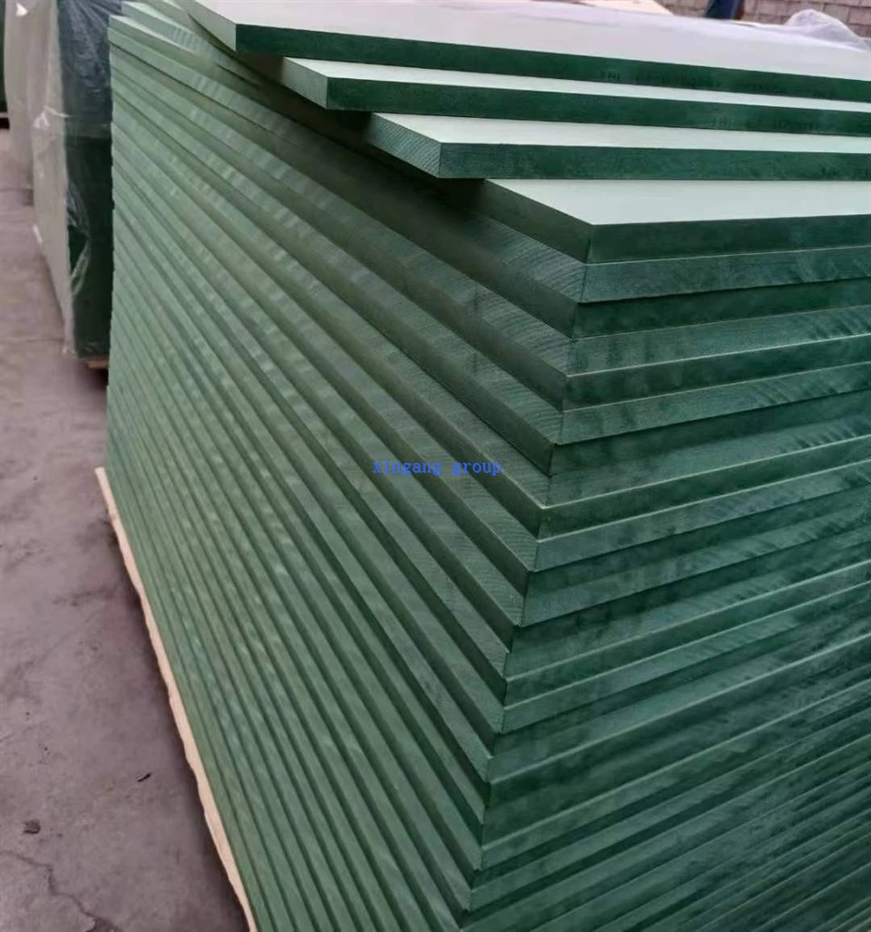 Xingang Wholesale 2100*2800*12mm 16mm 18mm Moisture Proof Green Core Mdf Board